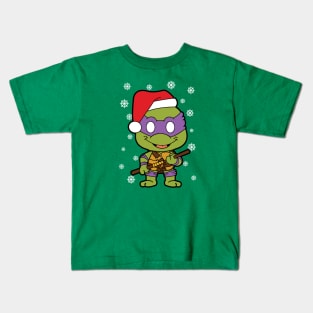 Donatello Christmas Kids T-Shirt